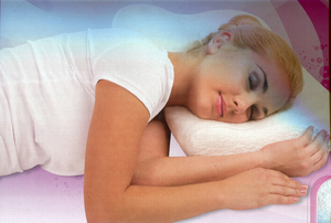 Выравнивание позвоночника во время сна на подушке