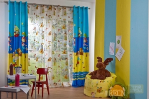 Подбор штор в детскую комнату 