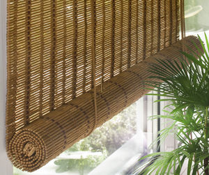 Крепление бамбуковых штор