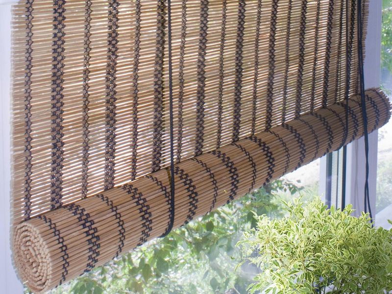 Описание бамбуковой шторы